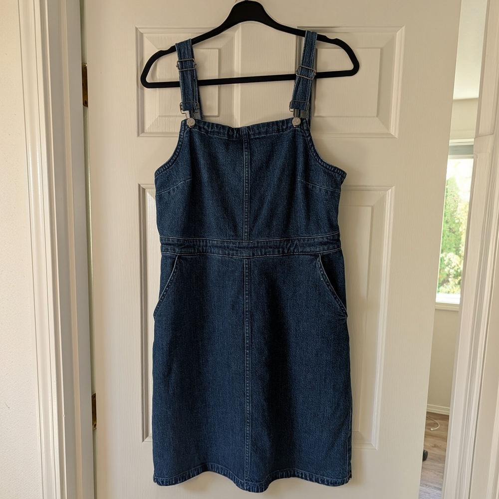 Madewell Denim Overall Dress